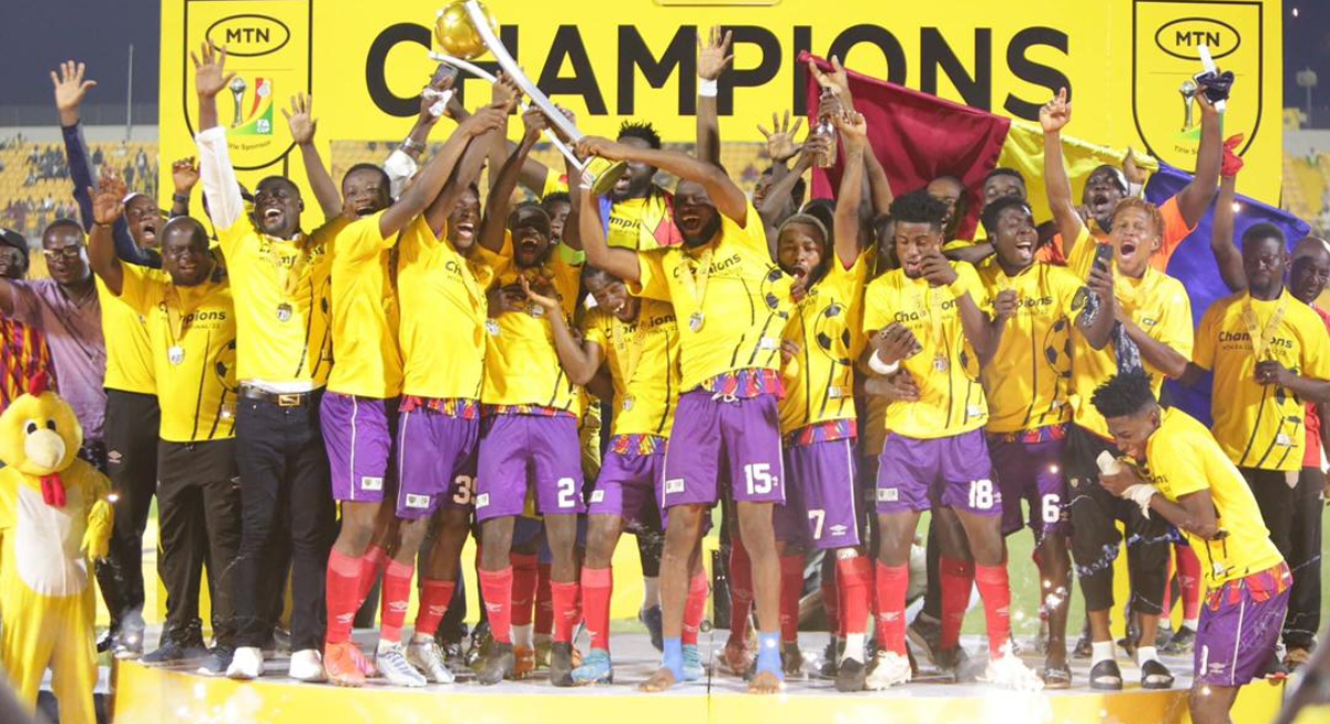 IN THE HISTORY OF THE MTN FA CUP, ACCRA HEARTS OF OAK TOPS