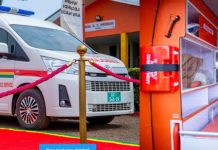 Ghana Soccer Centre of Excellence gets a new ambulance, as announced by GFA GFA