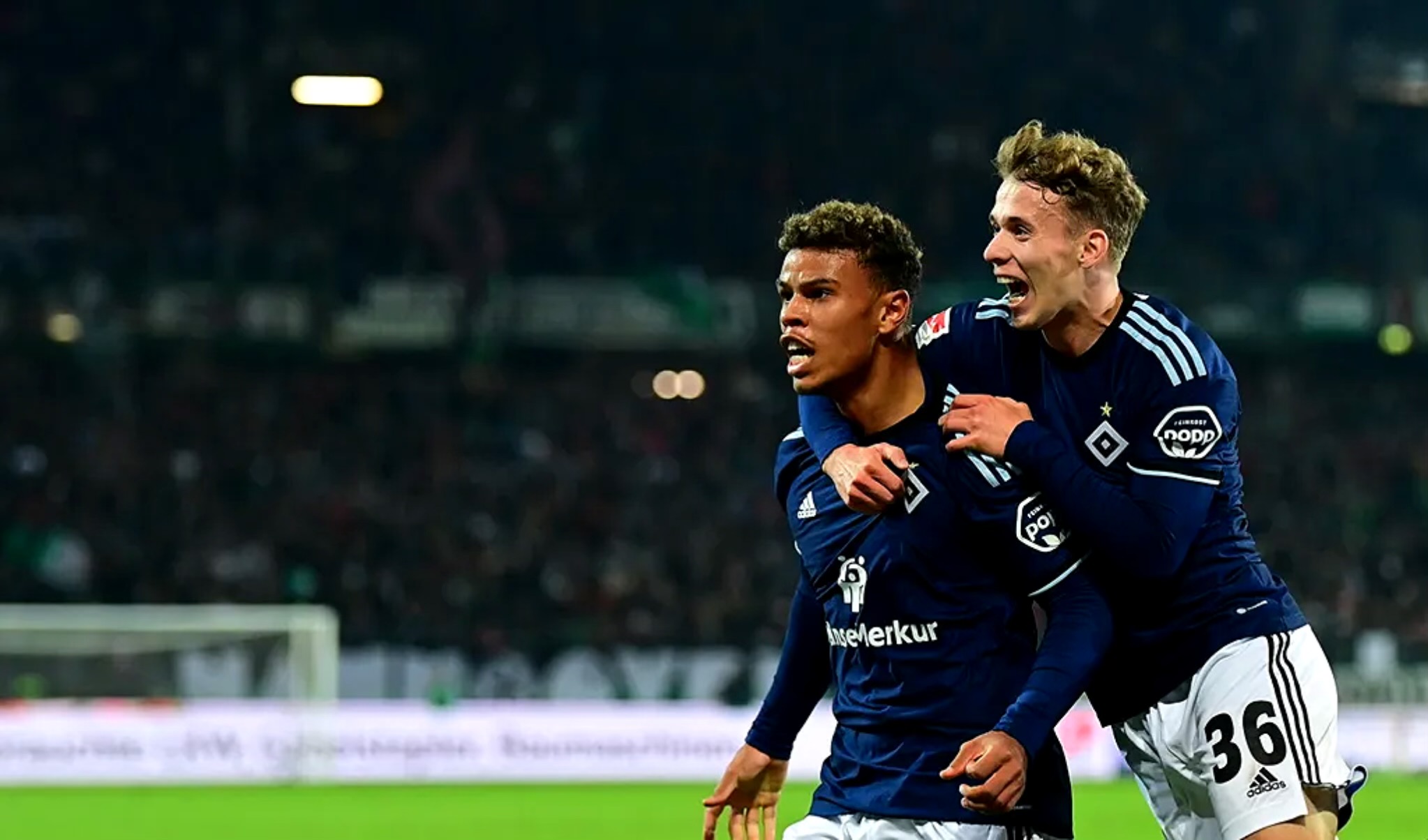 Ransford-Yeboah Konigsdorffer shines with brace in Hamburger SV’s win over FC Köln