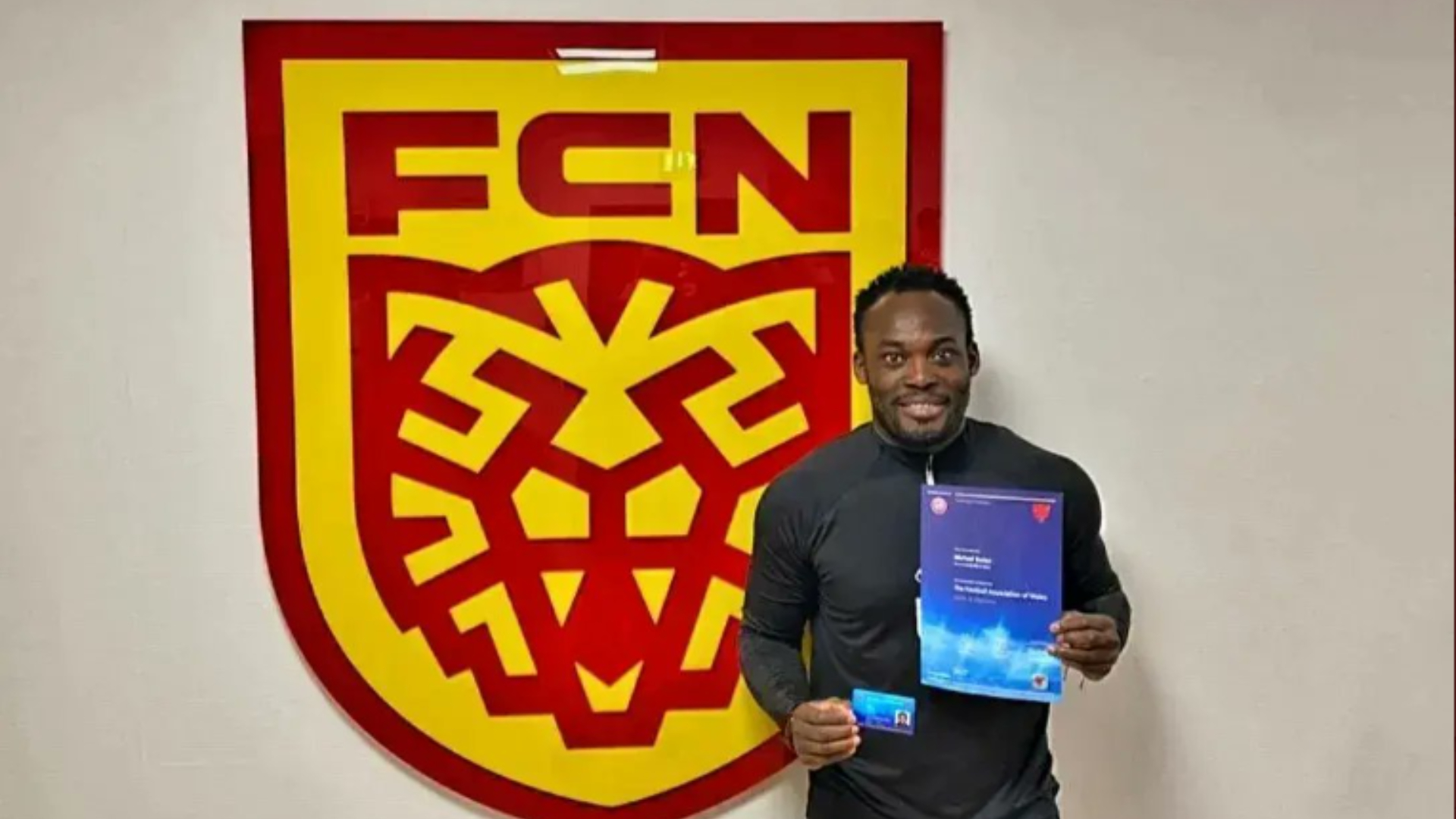 Michael Essien FINALLY Earns UEFA Certificate In Football Management