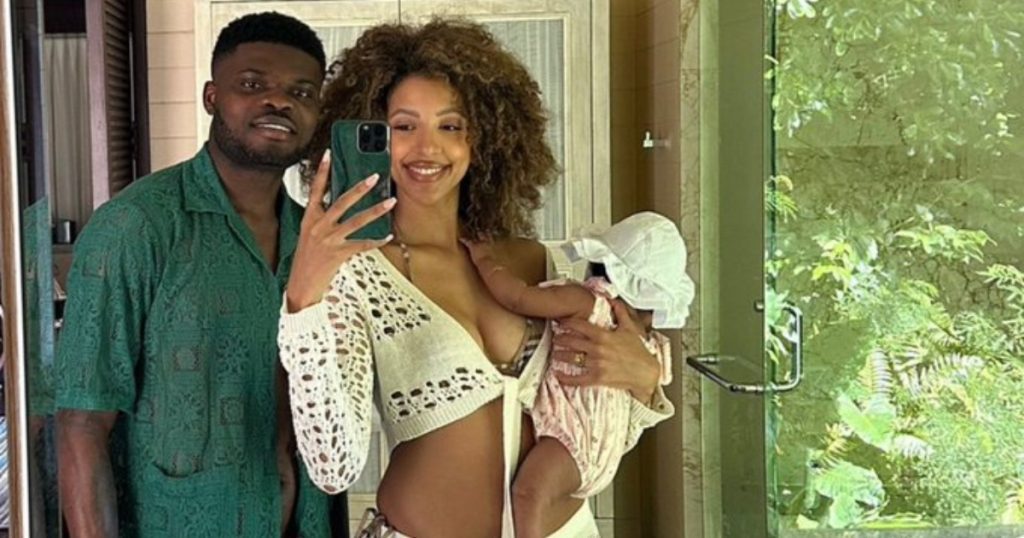 "It is a full time job"- Proud father Thomas Partey on taking care of his daughter