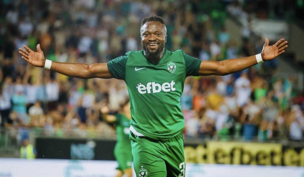 Bernard Tekpetey wins fifth league title with Ludogorets