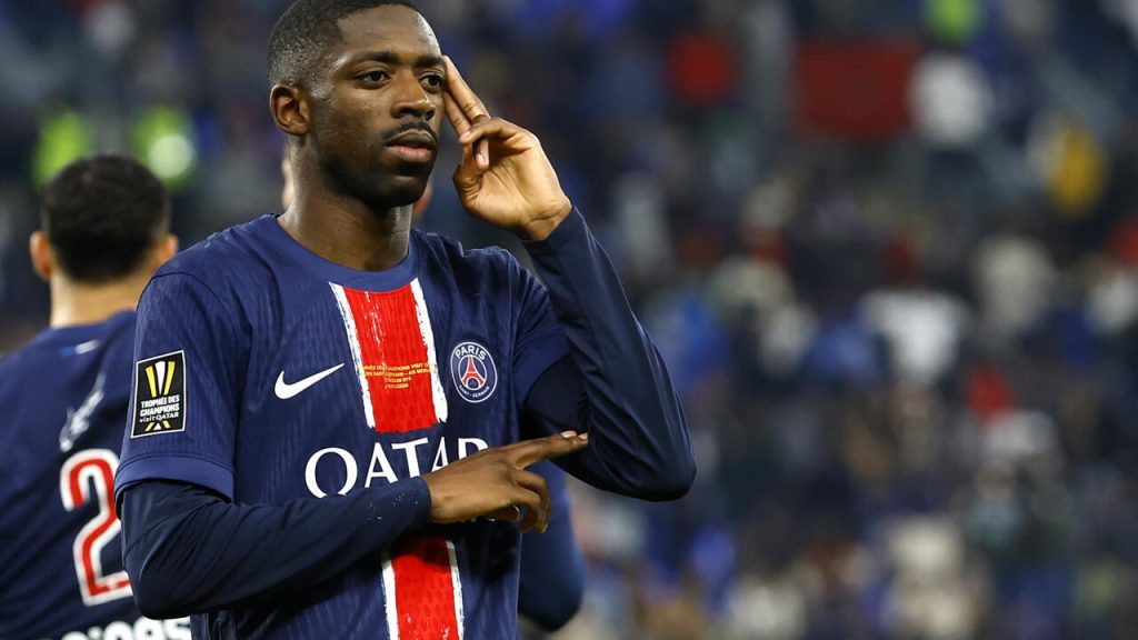 Dembele praises PSG's "exceptional" victory, saying, "We had to work hard for it."