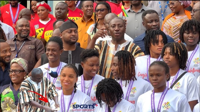 Black Queens visit Parliament after WAFCON performance