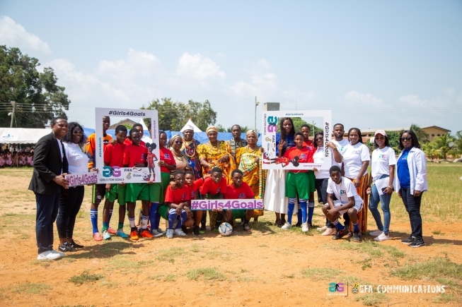 GFA, VRFA, and GES Launch Football '4' Girls Project in Volta Region to Empower Young Talents
