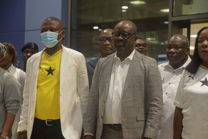 President Kurt E.S Okraku leads GFA Executive Council to welcome Black Queens after WAFCON feat