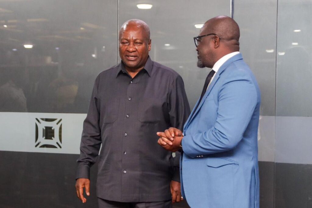 President Simeon-Okraku Speaks at the Presidency During Black Queens' Visit