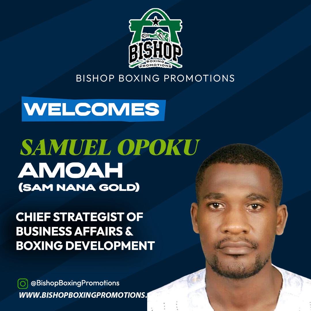 Boxing news: Sam Nana Gold has been appointed by Bishop Boxing Promotions.