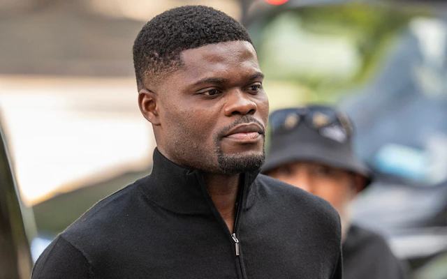 Thomas Partey arrives at court to face rape charges