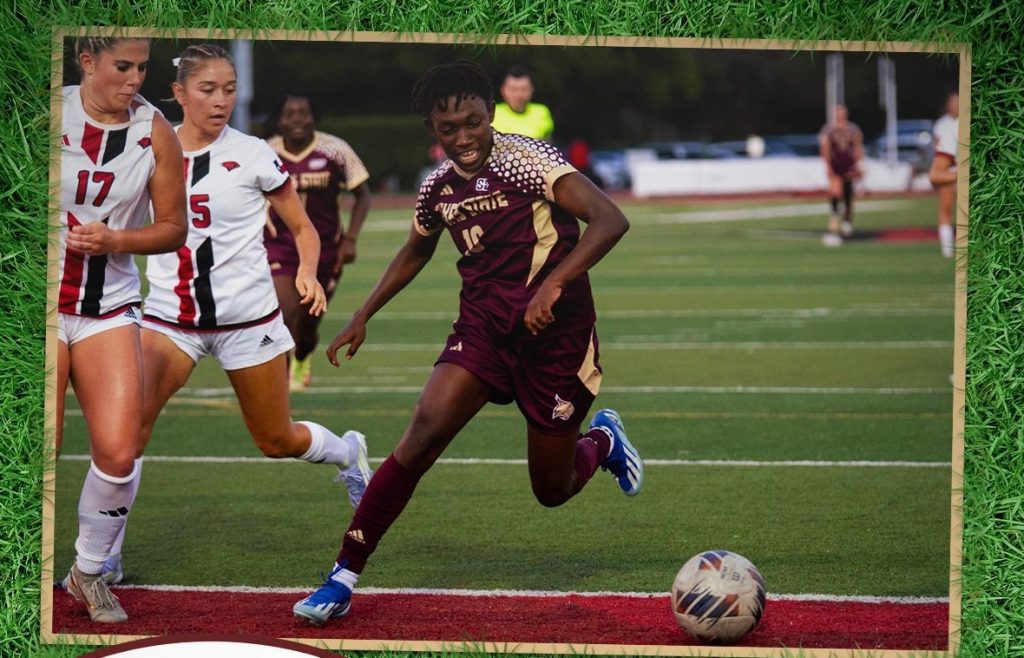 Helen Alormenu's classy free-kick earns draw for Texas State