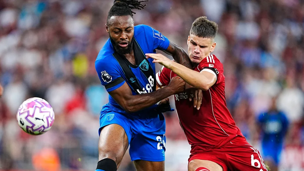 How Antoine Semenyo responded to racial abuse with a brace against Liverpool