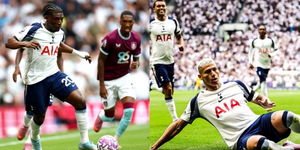 Kudus Shines With Two Assists In Tottenham's dominant 3-0 win over Burnley