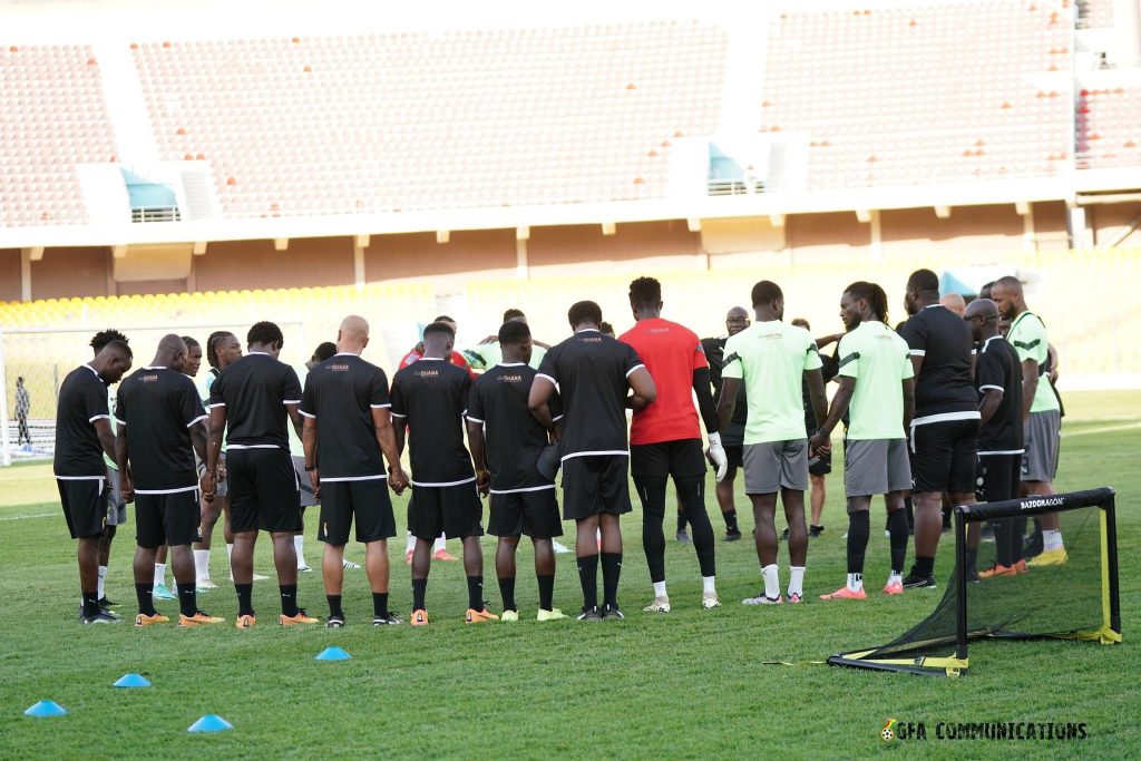 2026 World Cup Qualifiers: Black Stars train today in Accra ahead of Chad and Mali games.