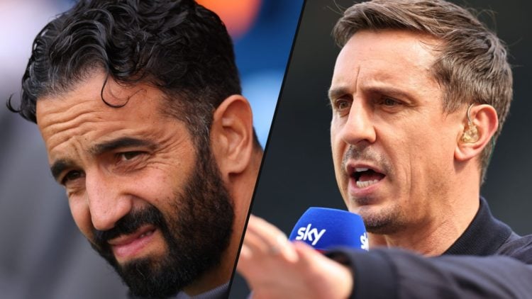 Gary Neville, a former defender for Manchester United, has blasted Ruben Amorim for making poor decisions.