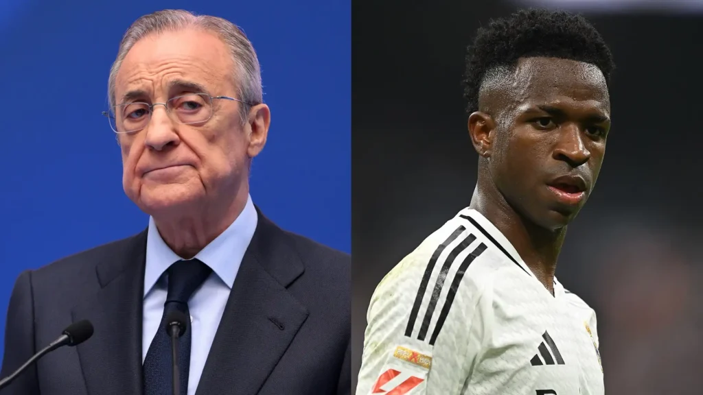 Vinícius Júnior throws a jab at Florentino on Real Madrid TV