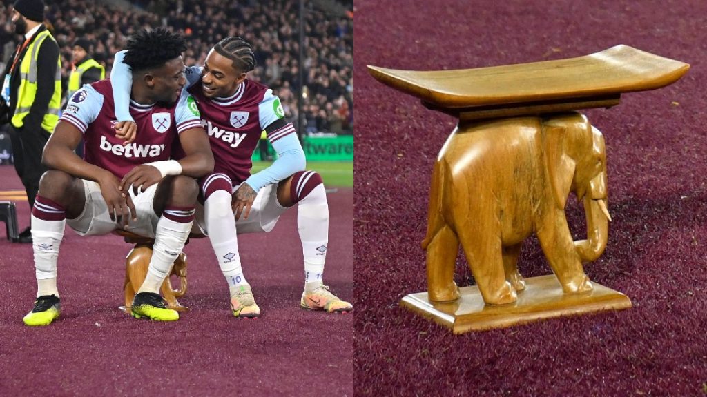 West Ham United hand back Mohammed Kudus’ iconic wooden elephant stool