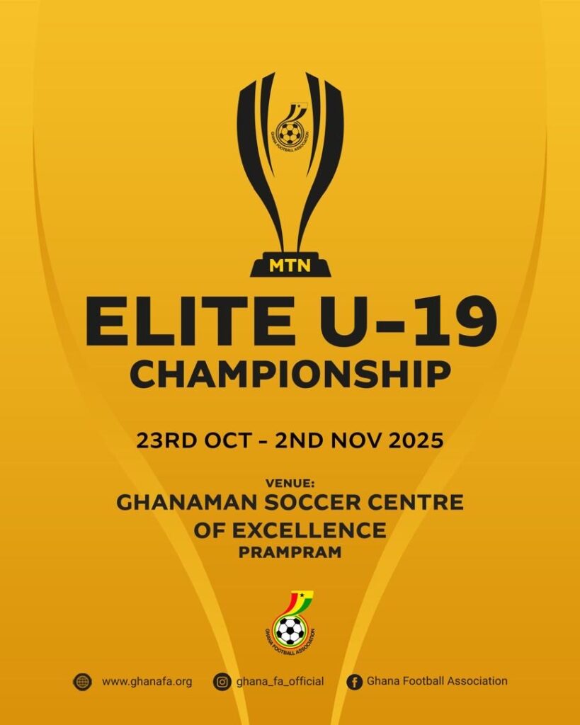 MTN Elite U-19 Championship Kicks Off at Ghanaman Centre this Friday