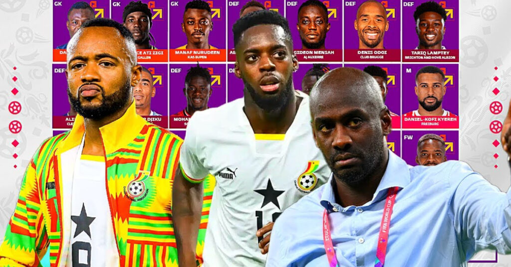 The Latest Black Stars squad for World Cup qualifiers