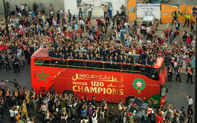 Crown Prince honours Morocco’s U-20 team in royal ceremony after winning the FIFA World Cup