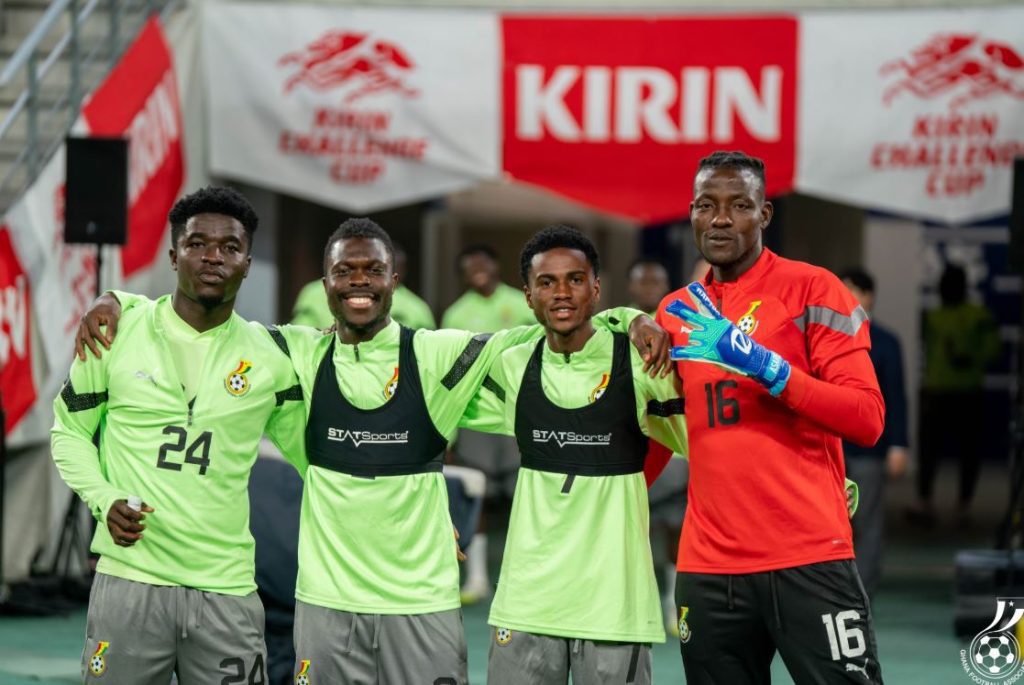 Black Stars' final training ahead of Japan match