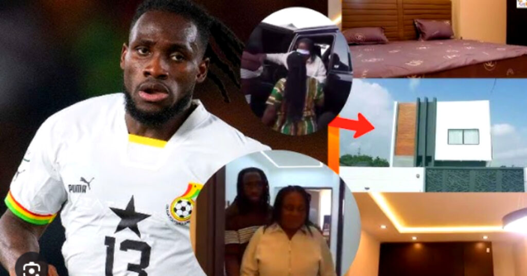 Joseph Paintsil gifts mother four-bedroom house