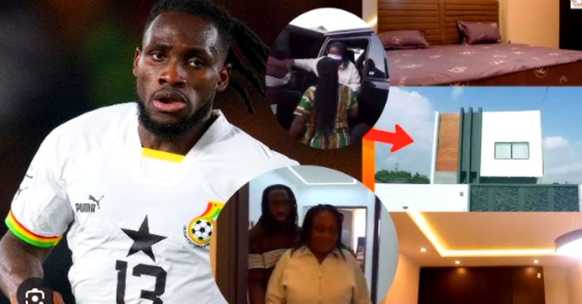 Joseph Paintsil gifts mother four-bedroom house