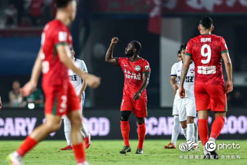 Ghana’s Frank Acheampong is Henan FC’s leading scorer in the Chinese Super League