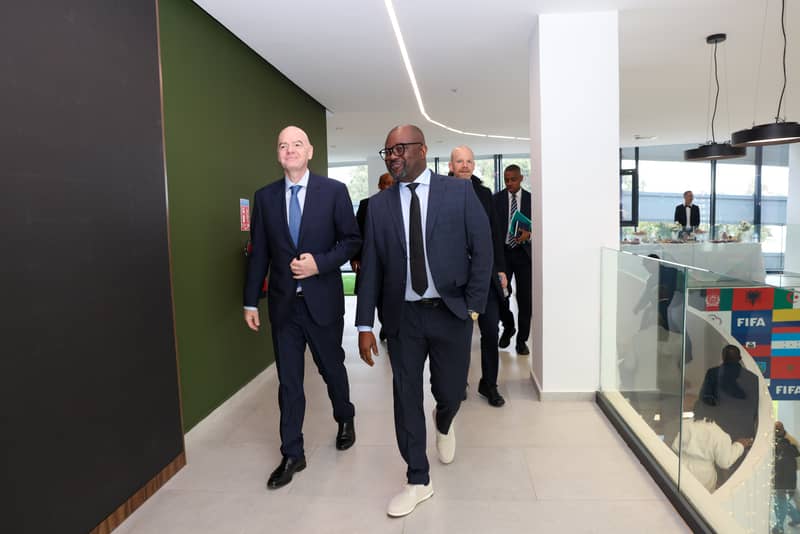 GFA President Kurt Okraku joins CAF & FIFA leadership in strategic visit to FIFA Office in Rabat
