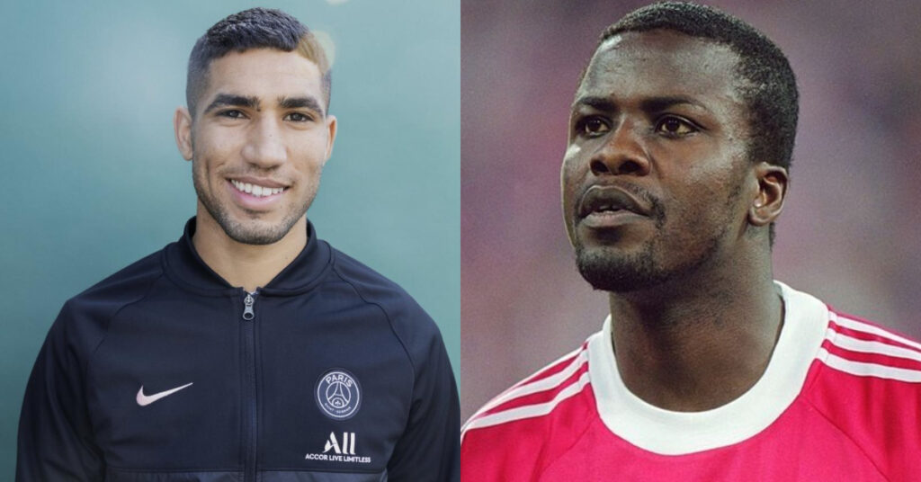 Achraf Hakimi equals Osei Kuffour’s Champions League appearance record for African defenders