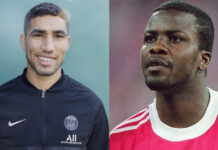 Achraf Hakimi equals Osei Kuffour’s Champions League appearance record for African defenders Achraf Hakimi equals Osei Kuffour’s Champions League appearance record for African defenders