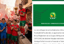 CAF Appeal Board Awards AFCON 2025 Final to Morocco After Senegal Forfeiture CAF Appeal Board Awards AFCON 2025 Final to Morocco After Senegal Forfeiture