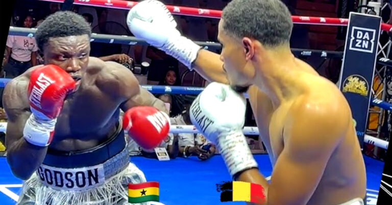 Ibrahima “The Diamond” Diallo Defeats Godson Amuzu by Unanimous Decision at Bukom Boxing Arena