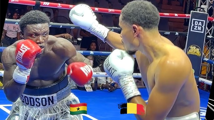 Ibrahima “The Diamond” Diallo Defeats Godson Amuzu by Unanimous Decision at Bukom Boxing Arena