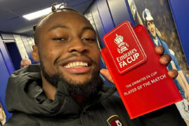 Ghana forward Antoine Semenyo wins Emirates FA Cup final Player of the Match award